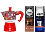 Гейзерная кофеварка на 3 порции и 2 молотых кофе